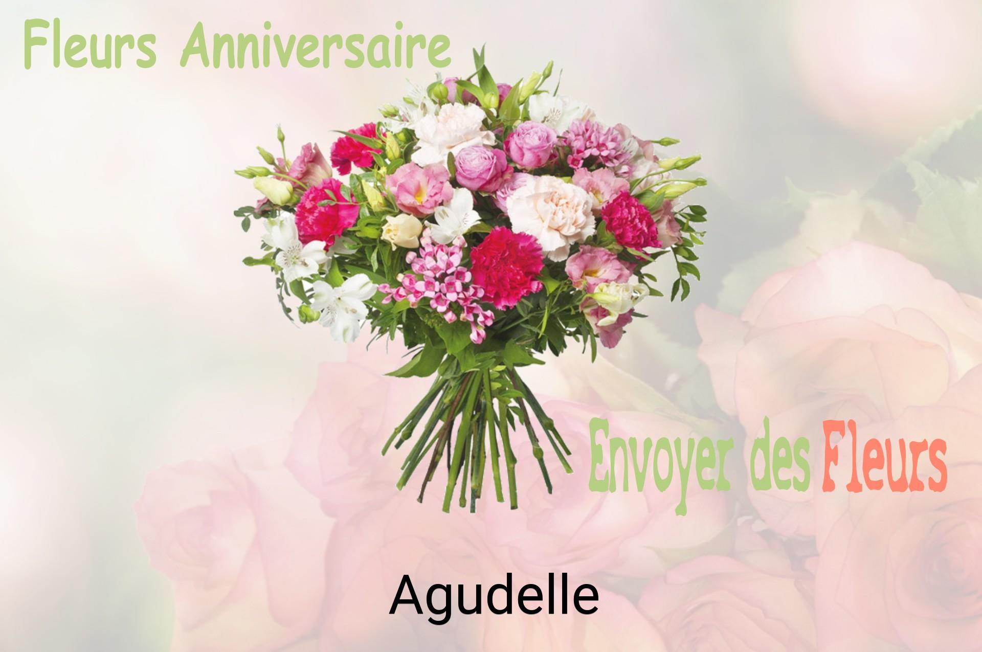 Bouquet de fleurs d’anniversaire livré à Agudelle